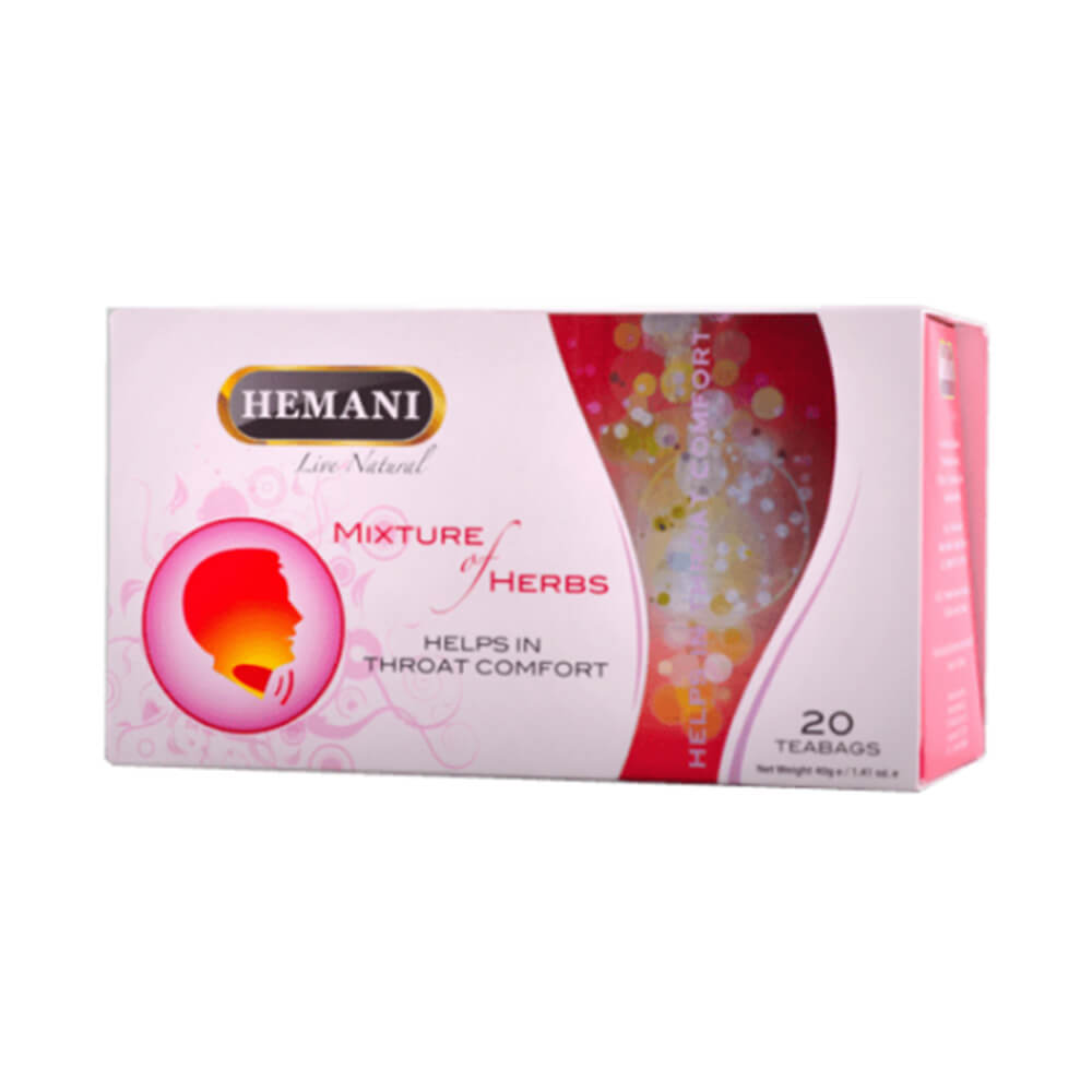 Hemani Tea Blend for Sore Throat 40g PREMIUM